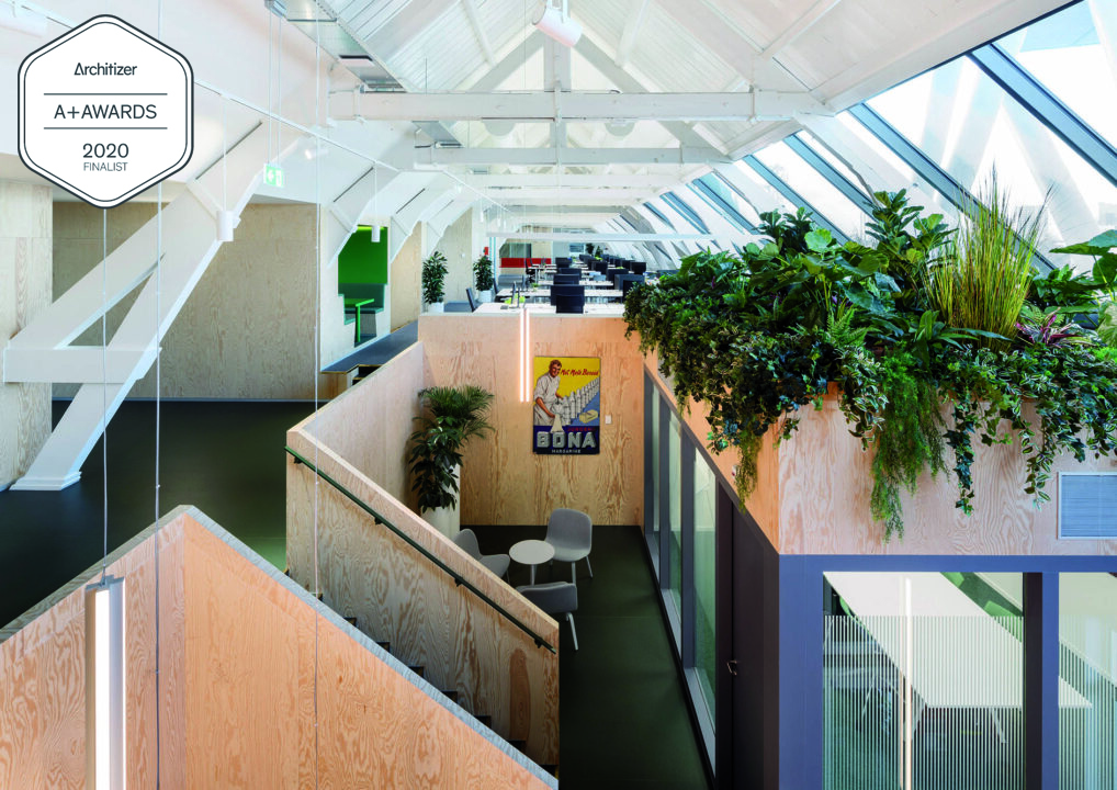 Upfield office ‘the Attic’ won Architizer Award