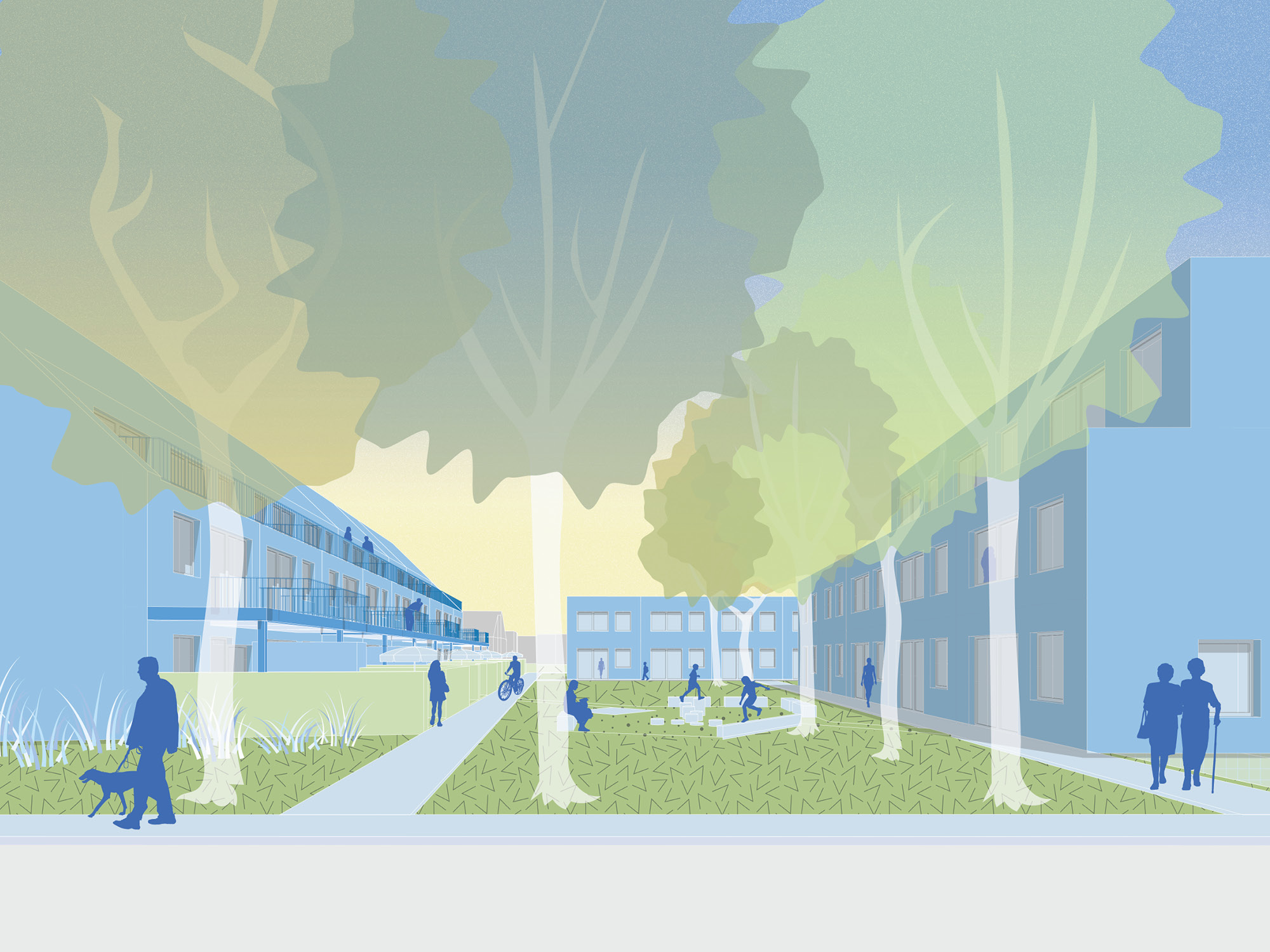 2DVW gaat het stedenbouwkundig plan ontwerpen voor een woningbouwontwikkeling in de Huveneerstraat